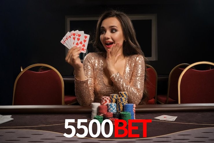 Interface do App 5500Bet